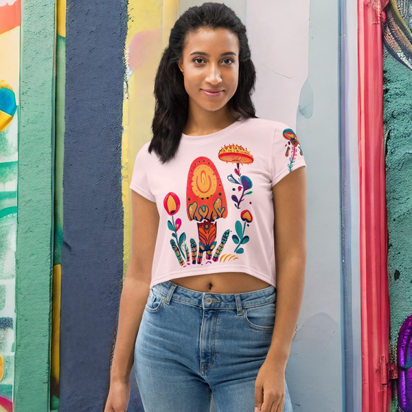 Psilocybe Codex Cropped T-Shirt